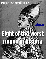 Here are eight popes youll find in the history books for all the wrong reasons.